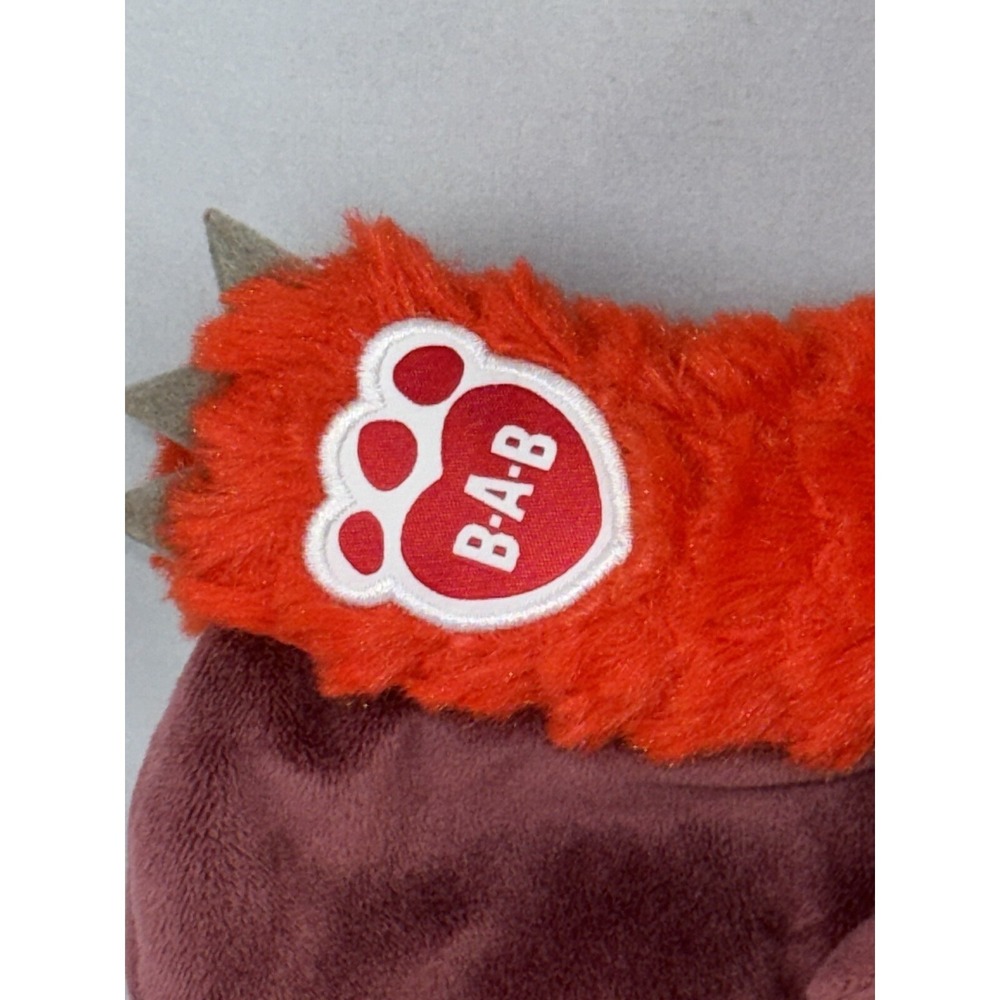 Build A Bear BAB Great Wolf Lodge MagiQuest Charlock MagicQuest Red Dragon Plush - Picture 2 of 5